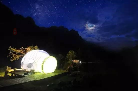 充气泡泡屋帐篷