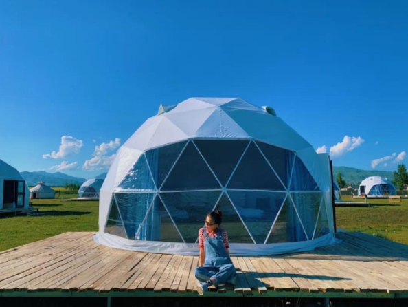 充气泡泡屋帐篷
